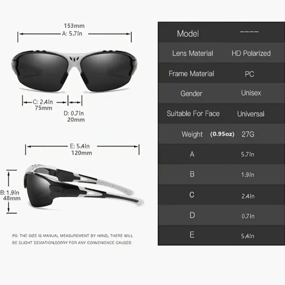 Men's Polarized Sunglasses: Ultimate Protection for Outdoor Sports, Driving